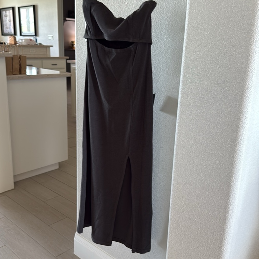 Elegant Gray Women's Dress